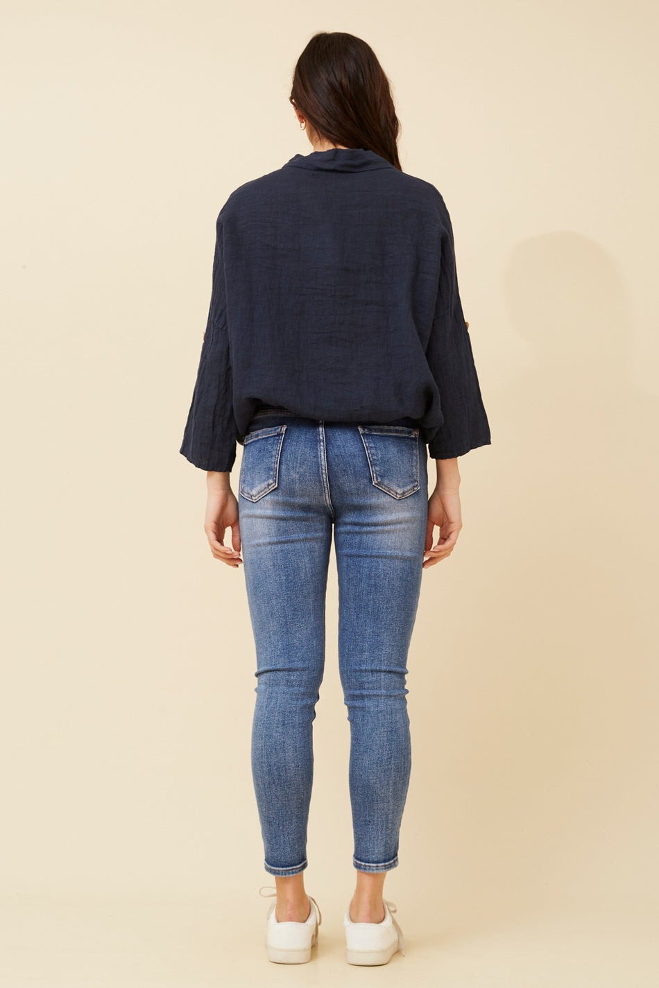 NOLENE SEQUIN LINEN SHIRT