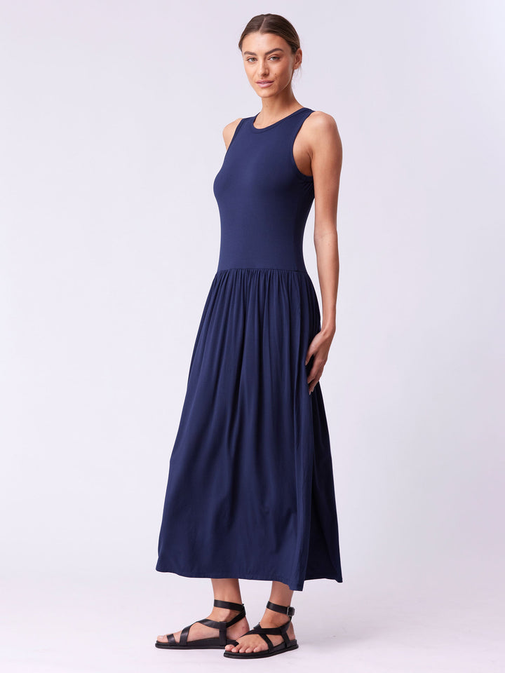 Essential Maxi Dress - Navy