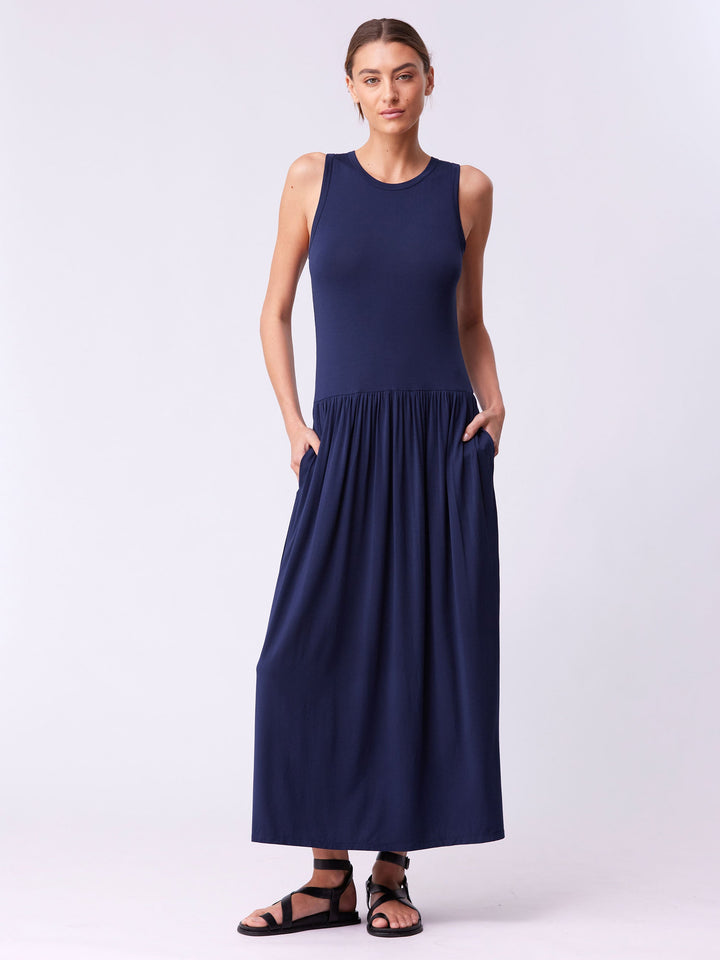 Essential Maxi Dress - Navy