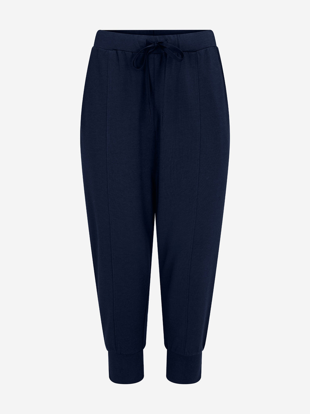 Breeze French Terry Cropped Jogger - Navy