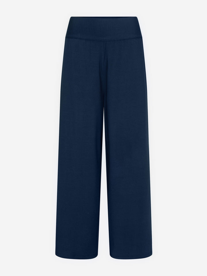 Nomad Modal Wide Leg Pant - Navy
