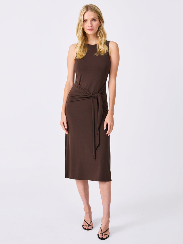 Athena Dress - Coffee Bean