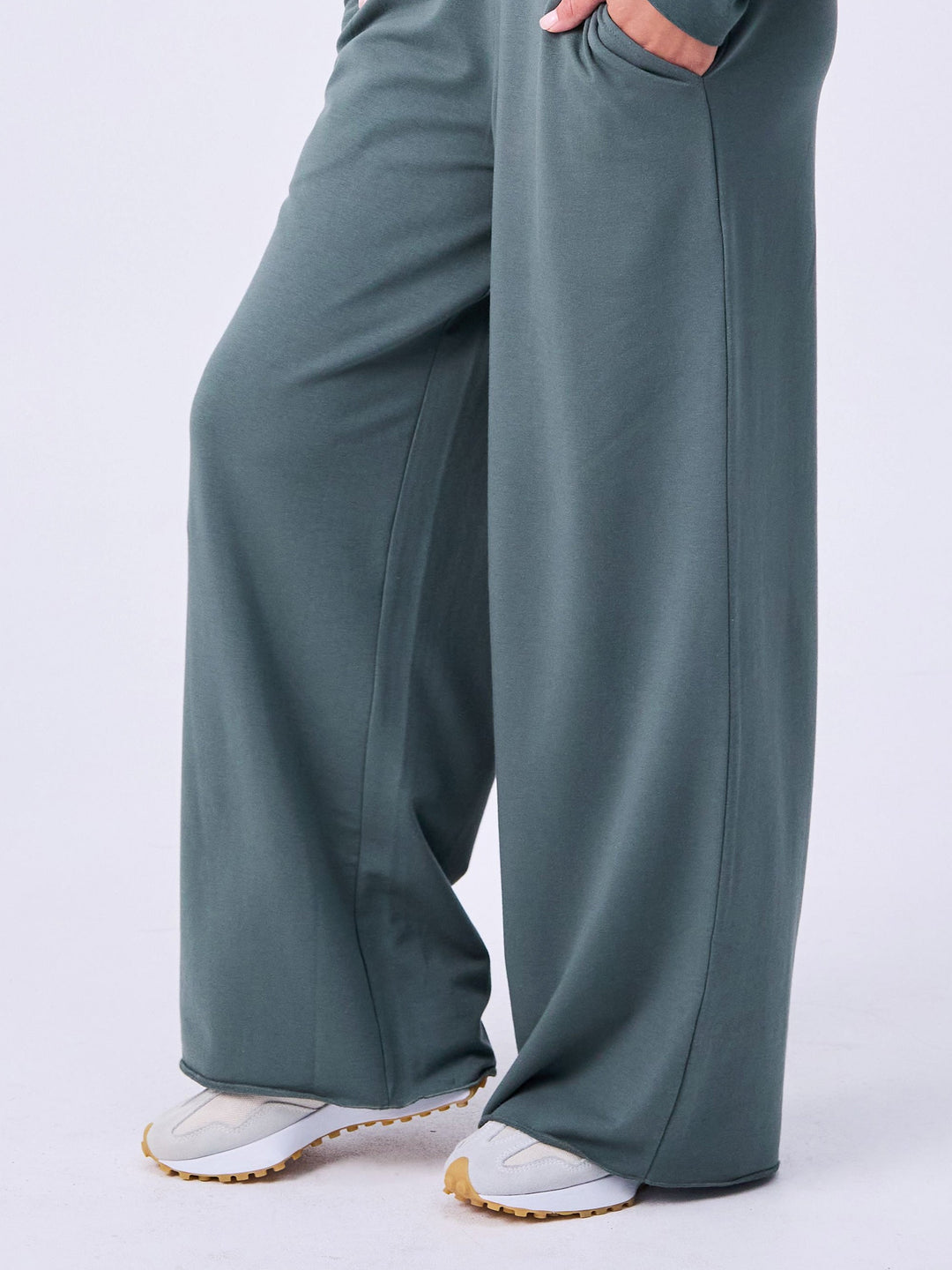 French Terry Yin Sweat Pant - Sage