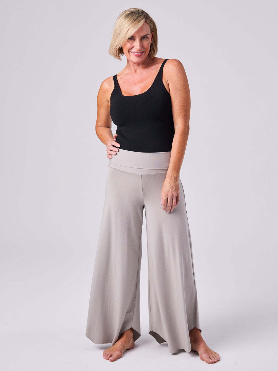 Modal Tulip Flare Pant - Paloma