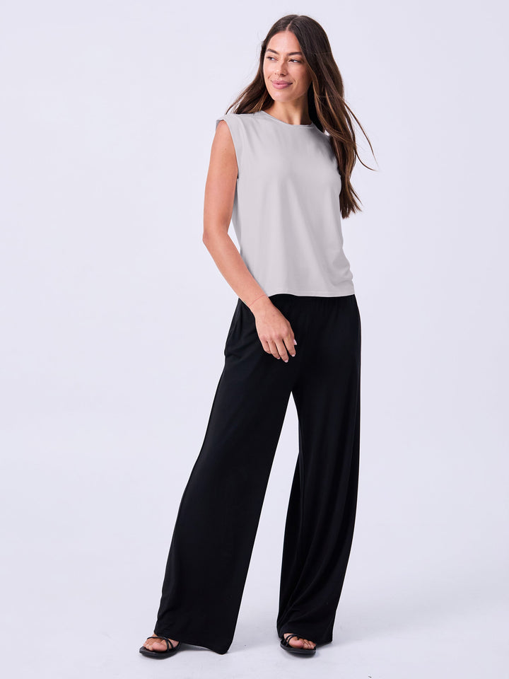 Modal Cap Sleeve Tee - Paloma