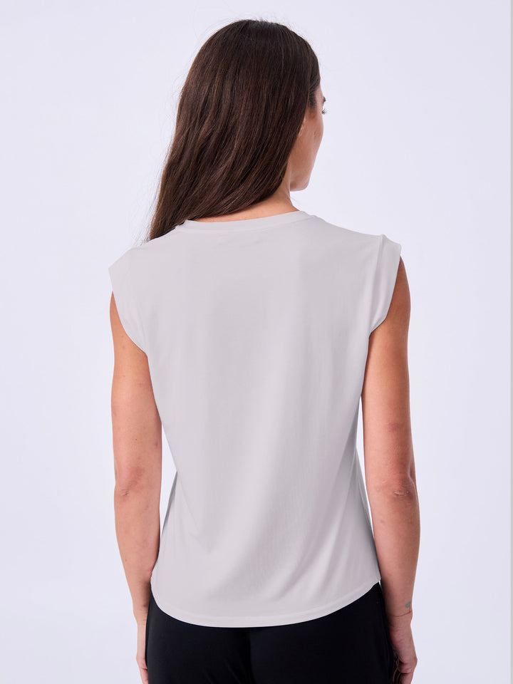 Modal Cap Sleeve Tee - Paloma