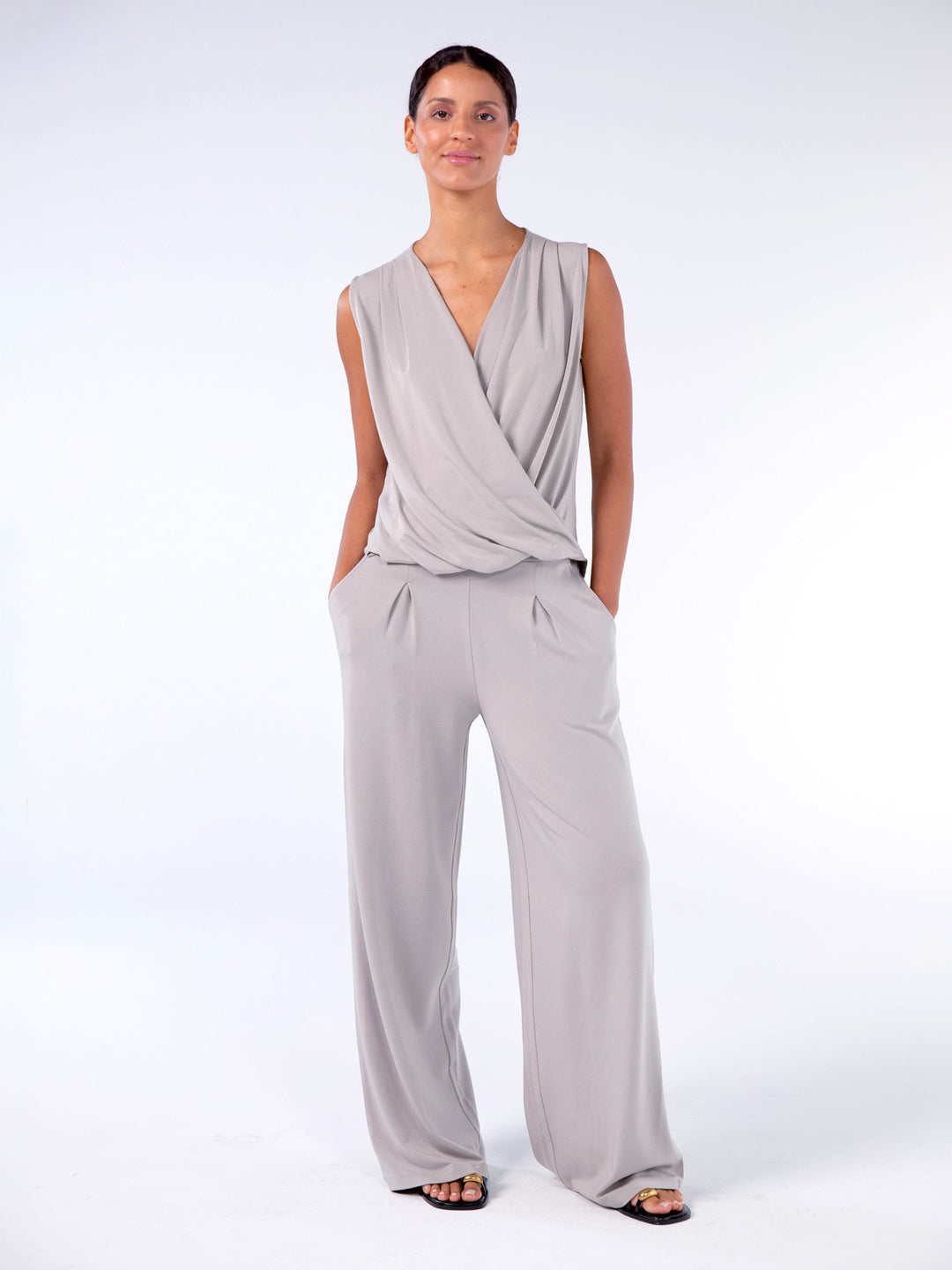 Athena Drape Top - Paloma