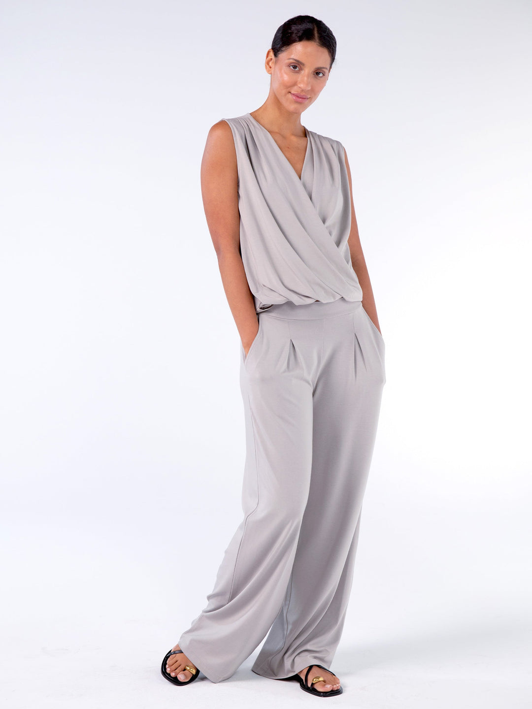 Athena Drape Top - Paloma