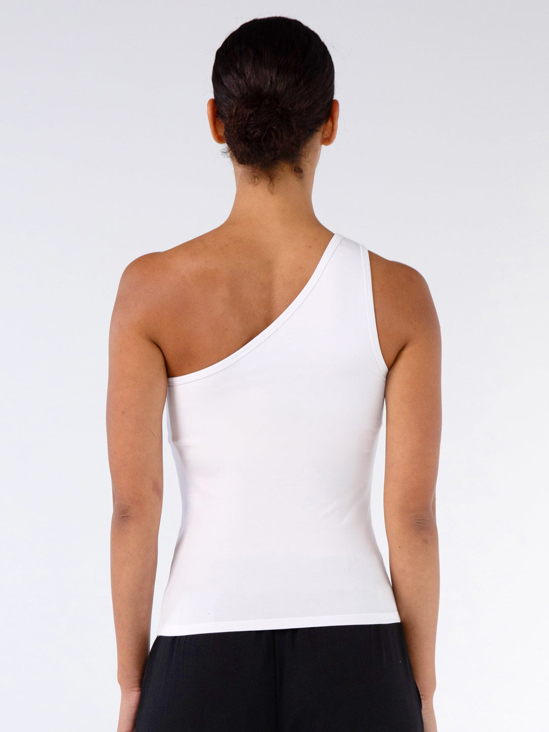 Asymmetric Modal Top - White