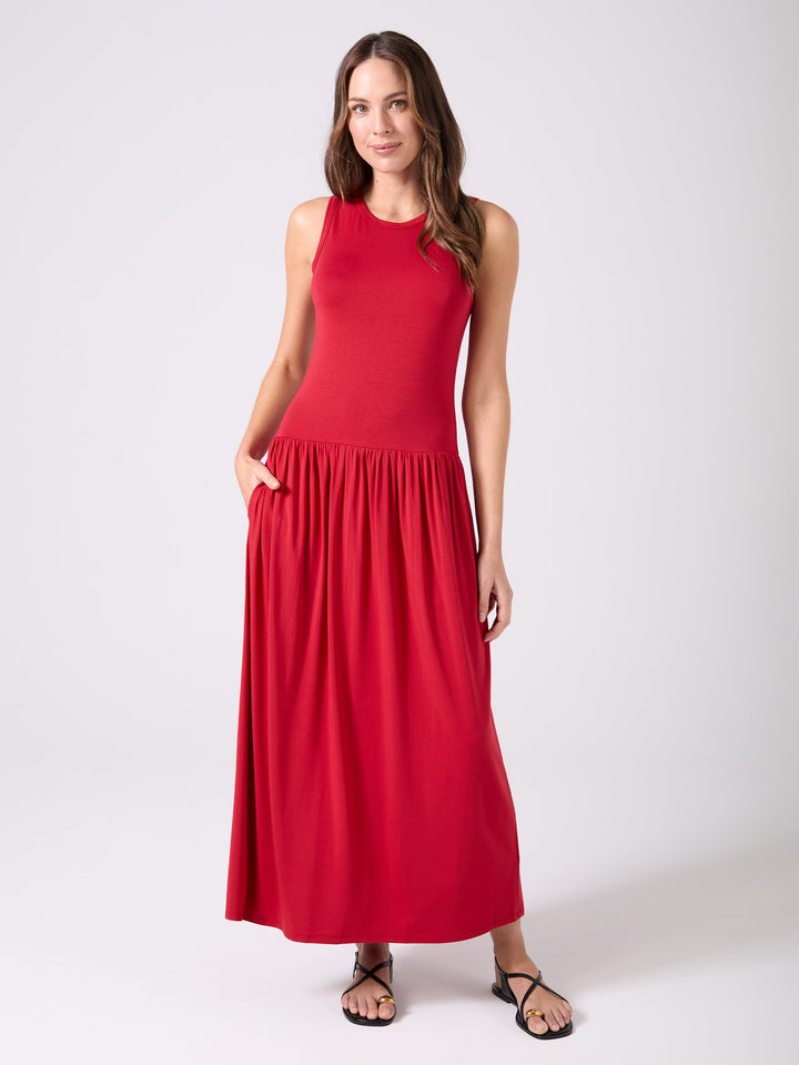 Essential Maxi Dress  Cherry