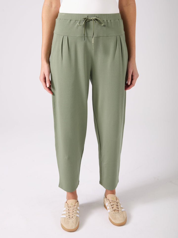 Kyoto Ankle Length French Terry Jogger - Willow