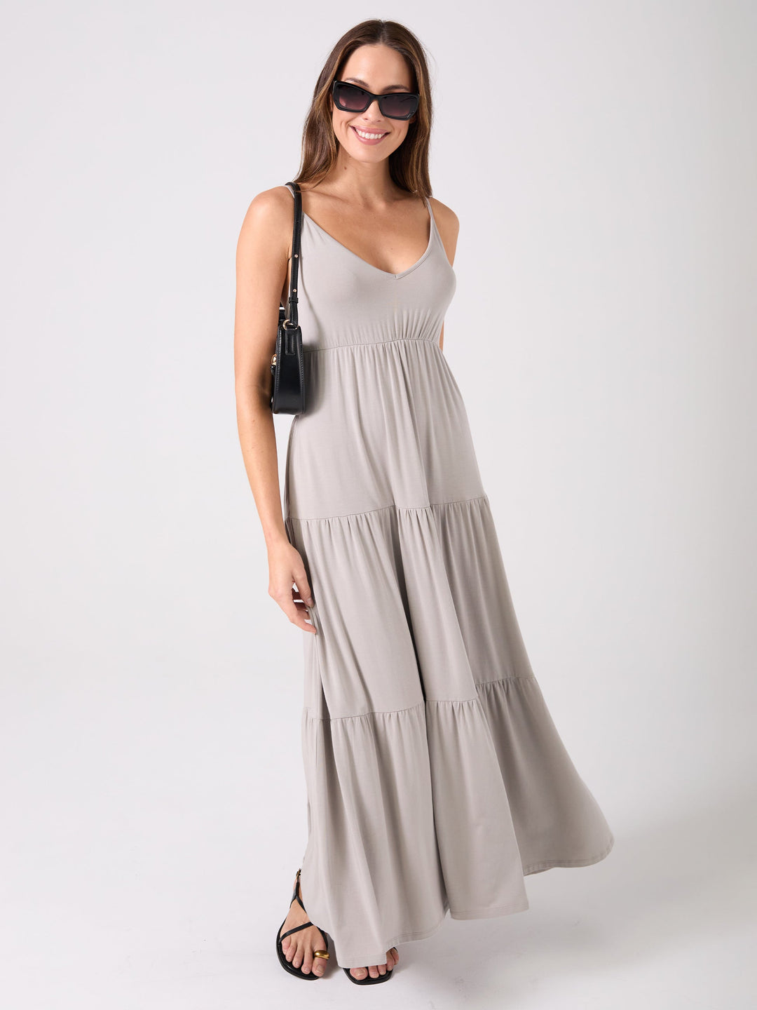 V Neck Gypsy Dress - Paloma