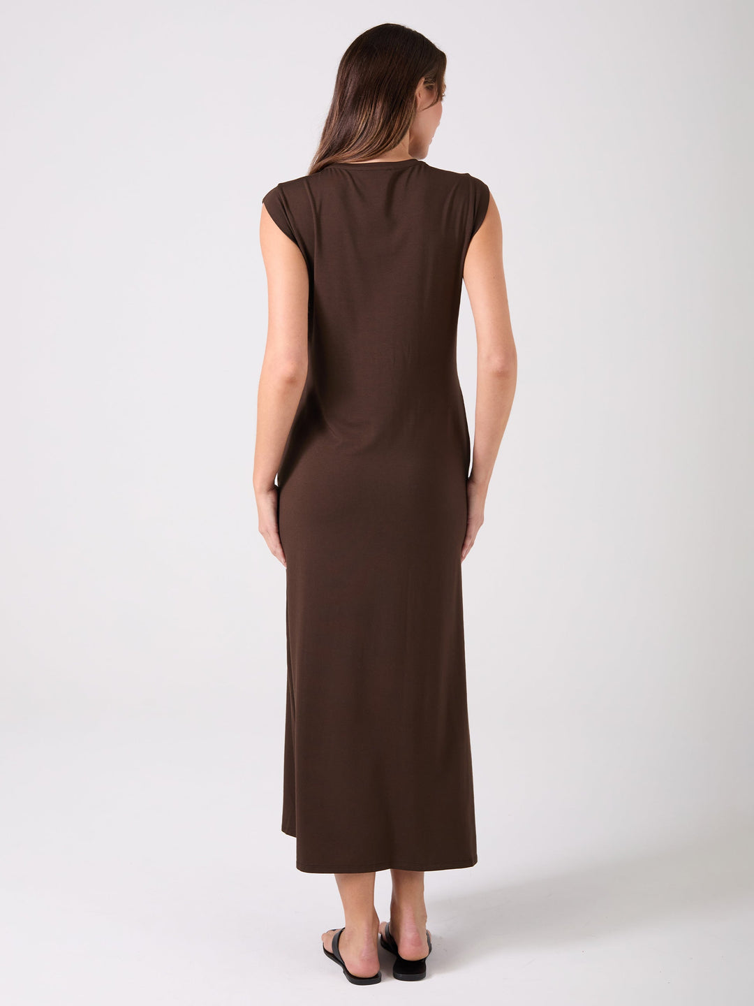 Roxy Maxi  Dress - Coffee Bean
