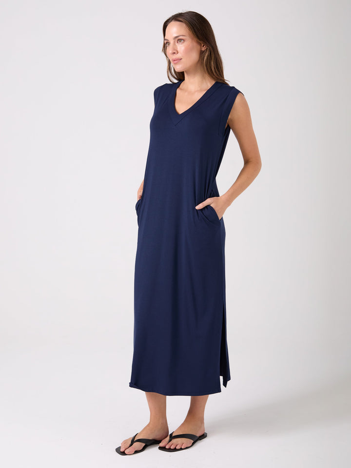 Roxy Maxi  Dress - Navy