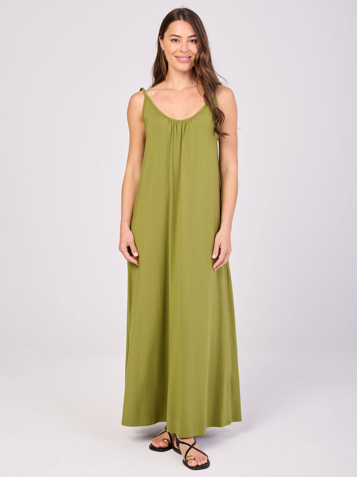 Sophia  Dress - Olive