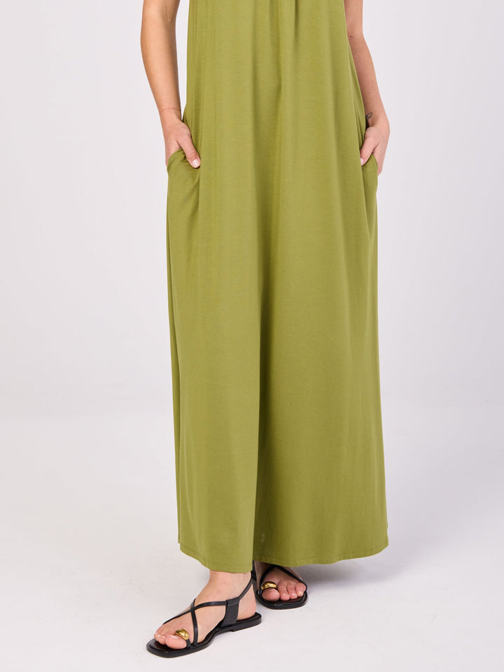 Sophia  Dress - Olive