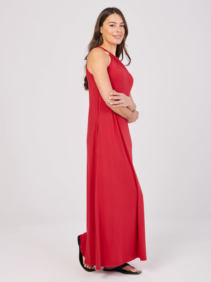 Isabelle Dress - Cherry