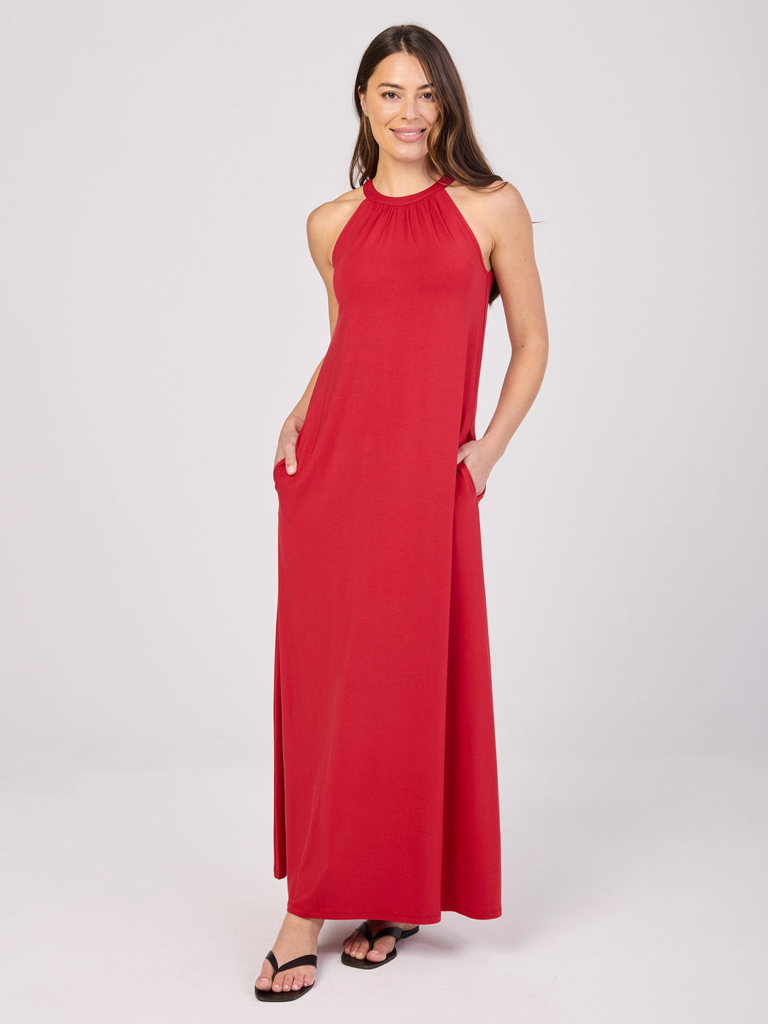 Isabelle Dress - Cherry