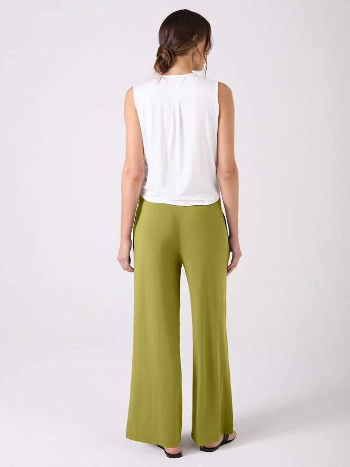 Nomad Modal Wide Leg Pant - Olive