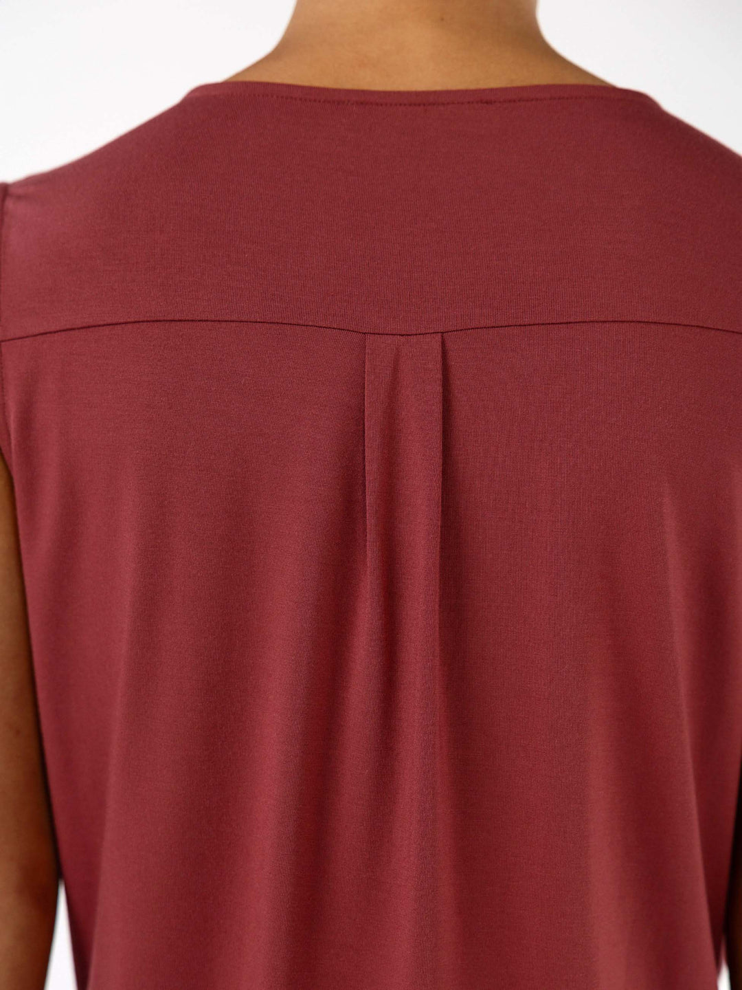 Athena Drape Top - Mulberry
