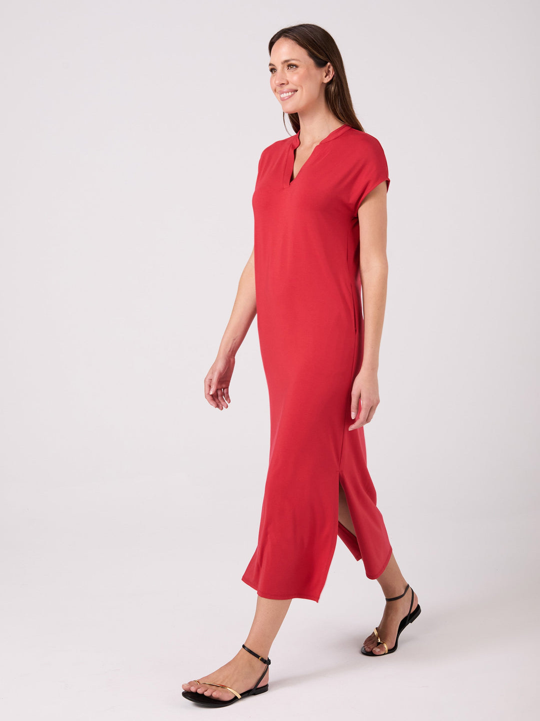 Alba Dress - Cherry