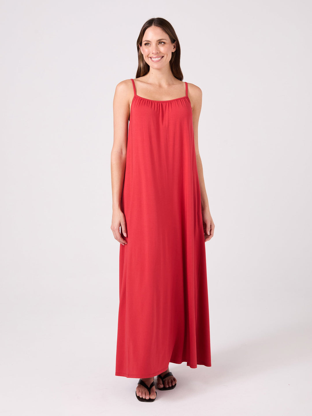 Venice Maxi Dress - Cherry