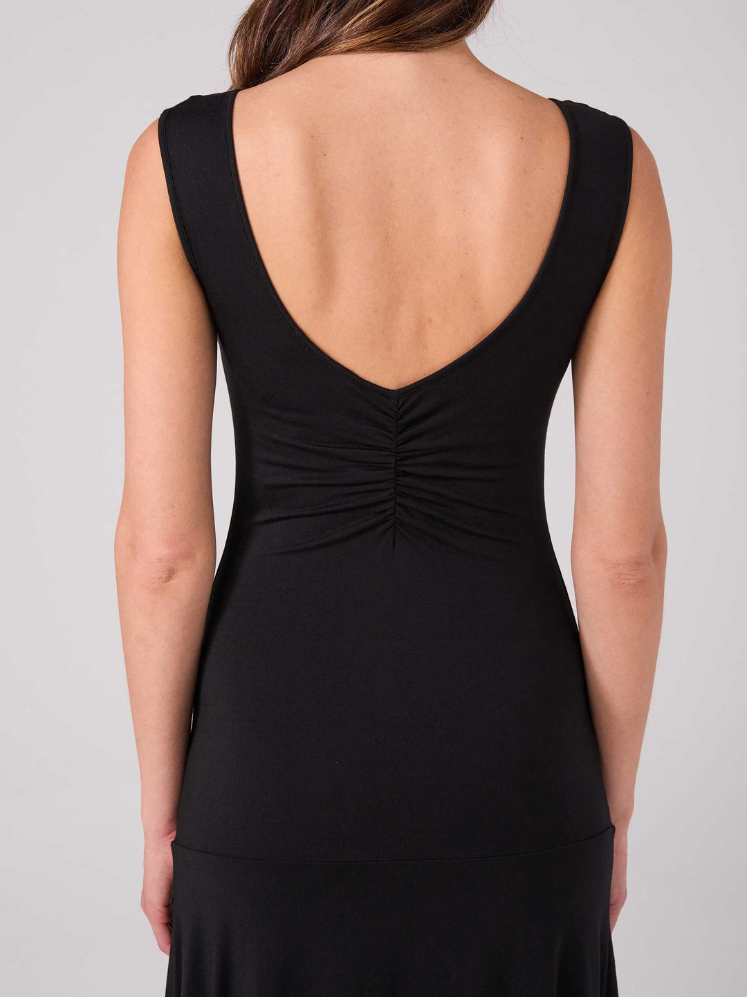 Maria Ruffle Dress - Black