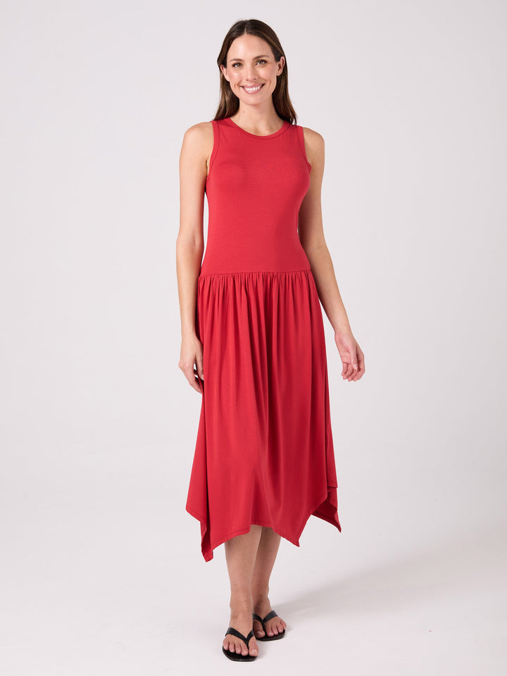Eliza  Dress - Cherry