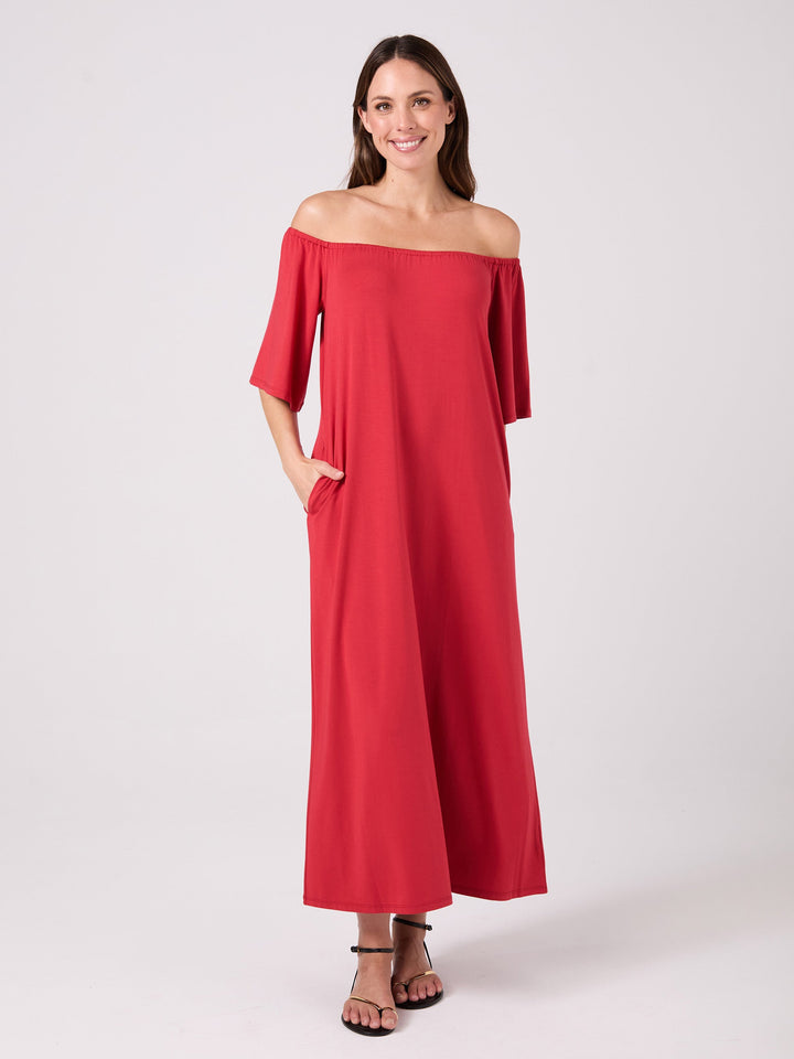 Arabella Dress - Cherry