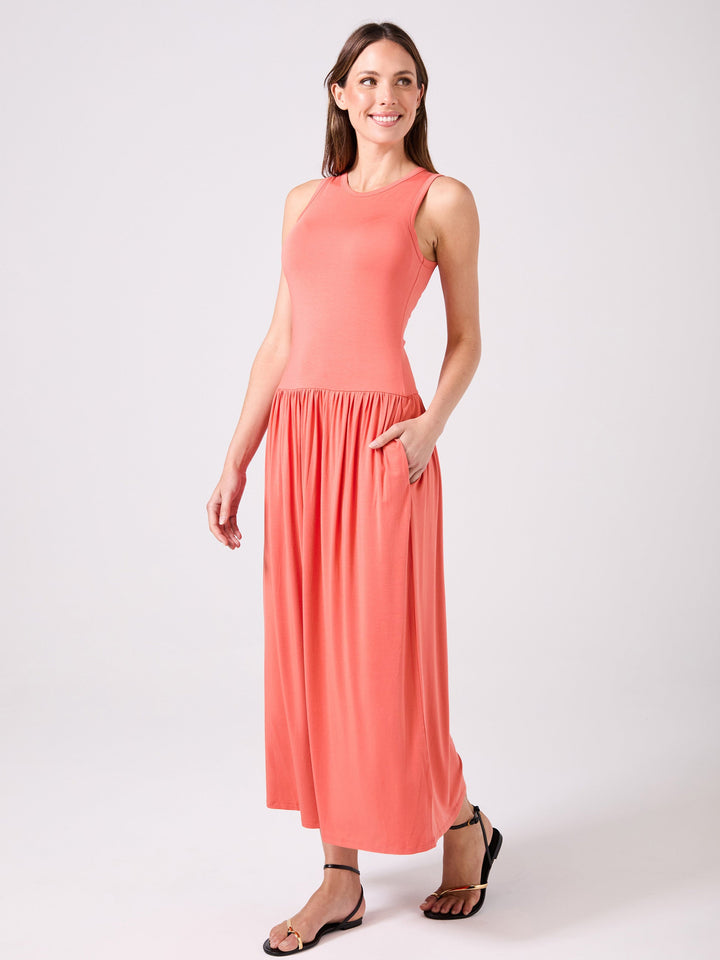 Essential Maxi Dress - Burnt Sienna