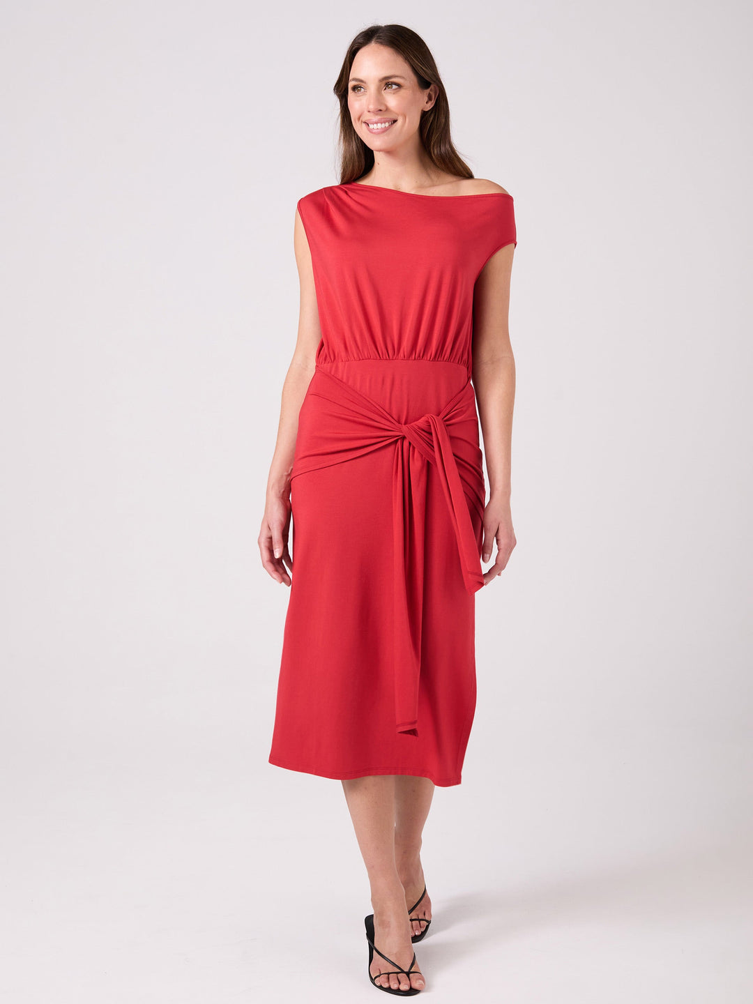 Ana Dress - Cherry