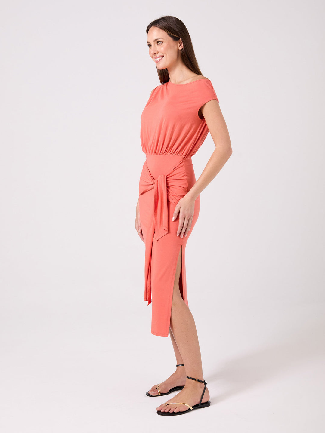 Ana Dress - Burnt Sienna