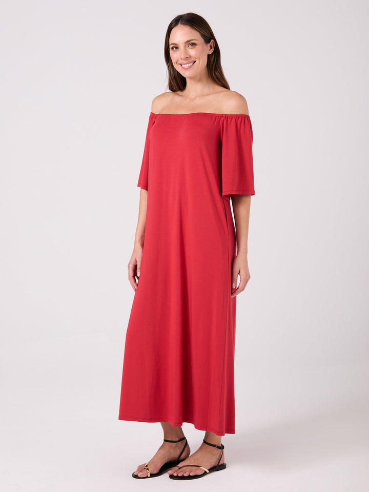 Arabella Dress - Cherry