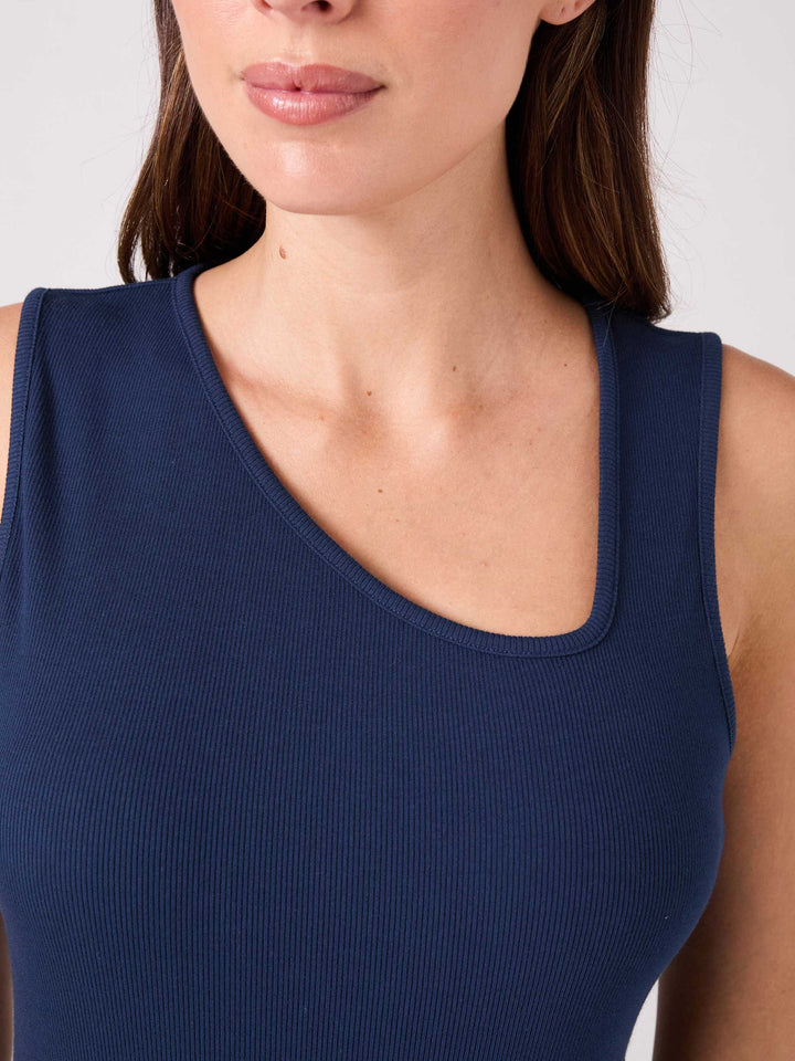 Riva Rib Tank - Navy