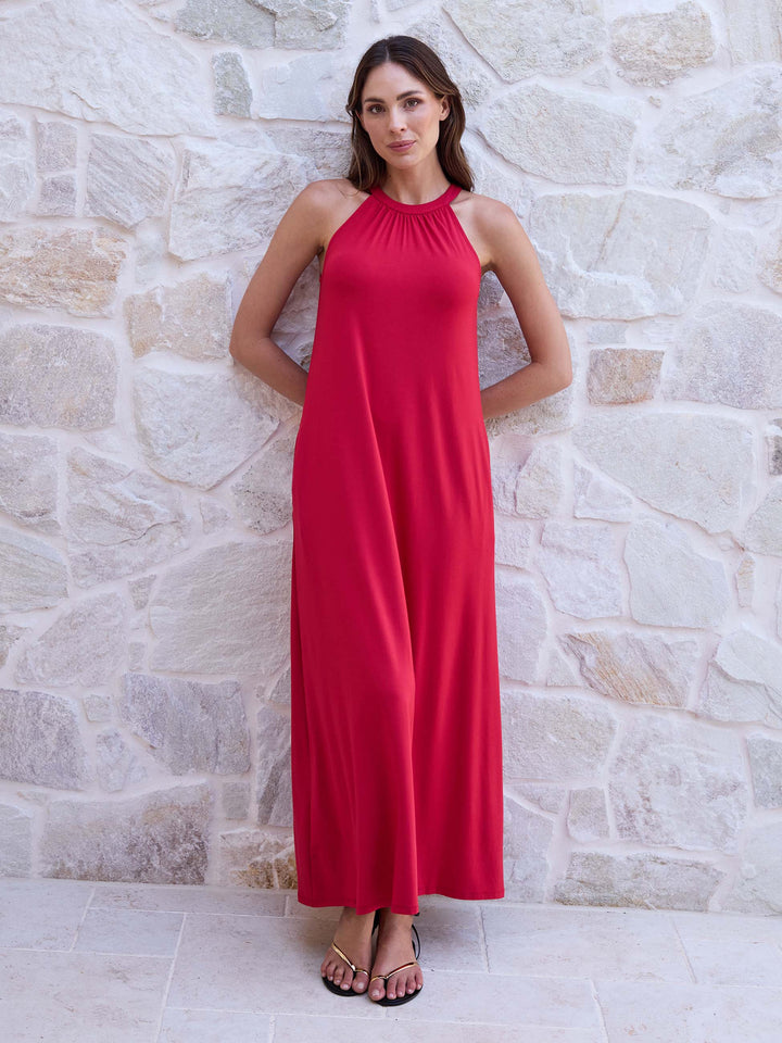 Isabelle Dress - Cherry