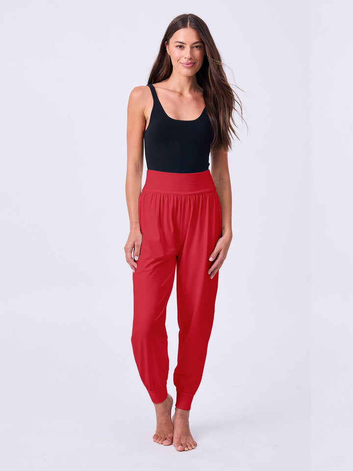 Nomad Relax Pant - Cherry