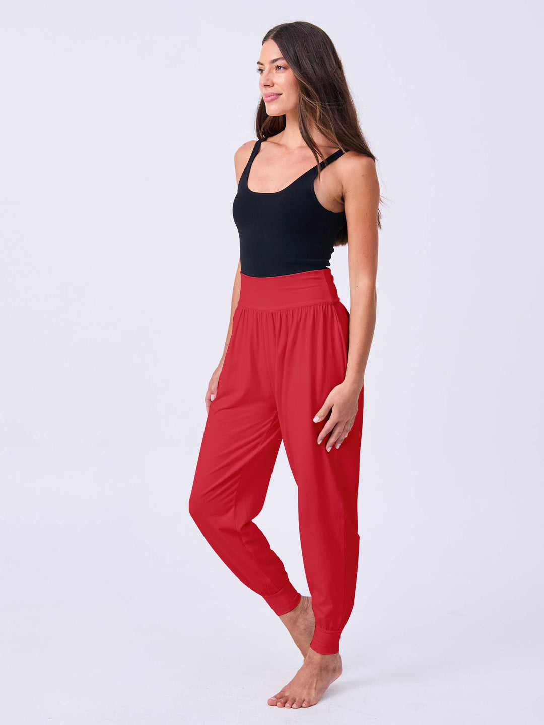 Nomad Relax Pant - Cherry