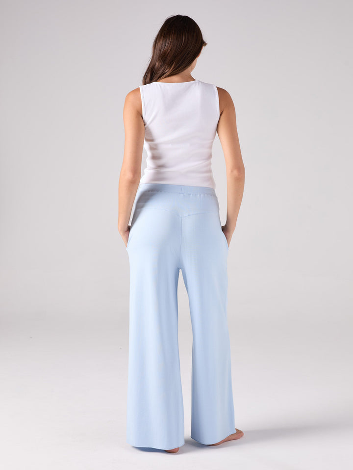 French Terry Yin Sweat Pant - Cashmere Blue