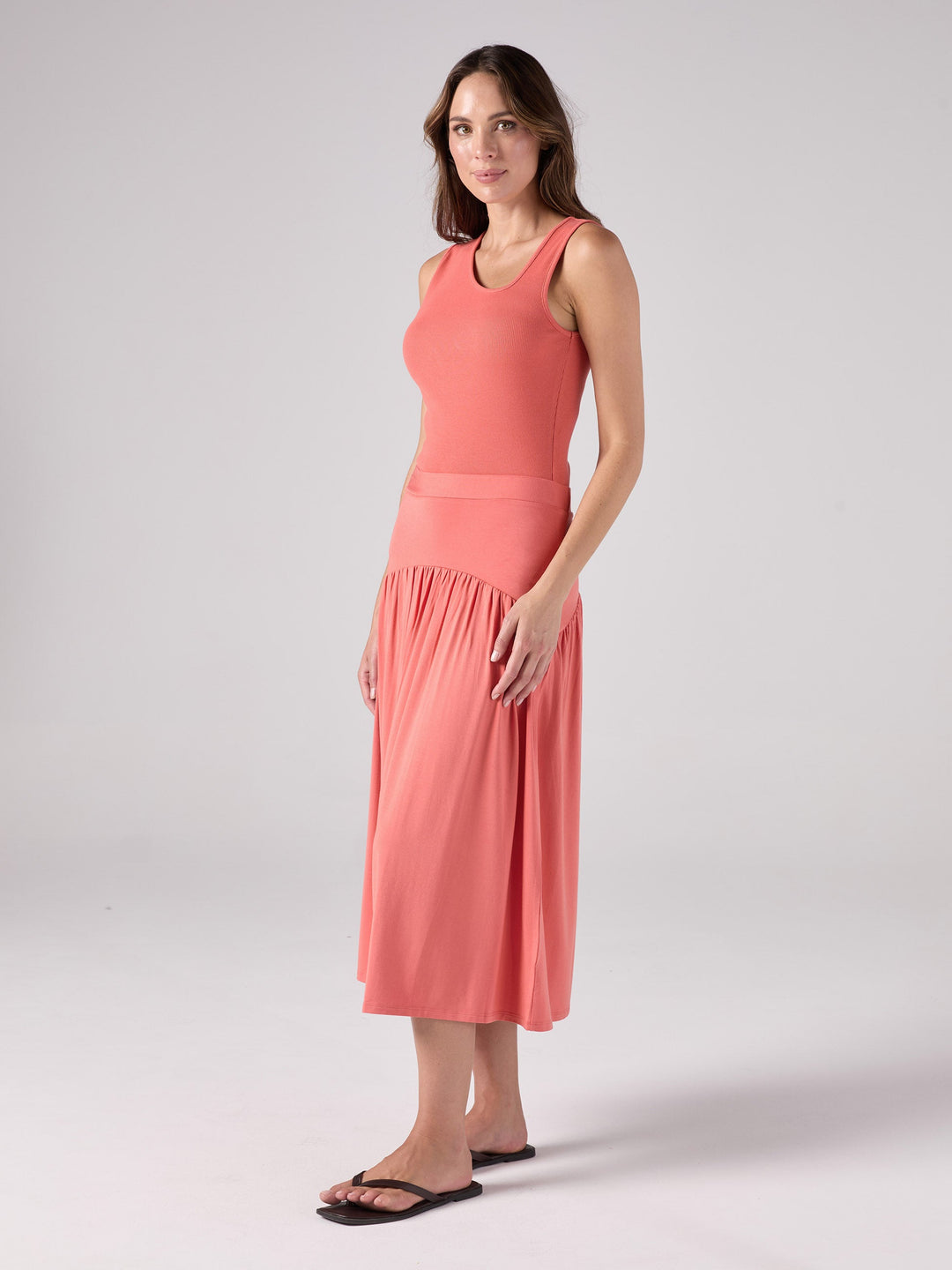 Riva Rib Tank - Sienna