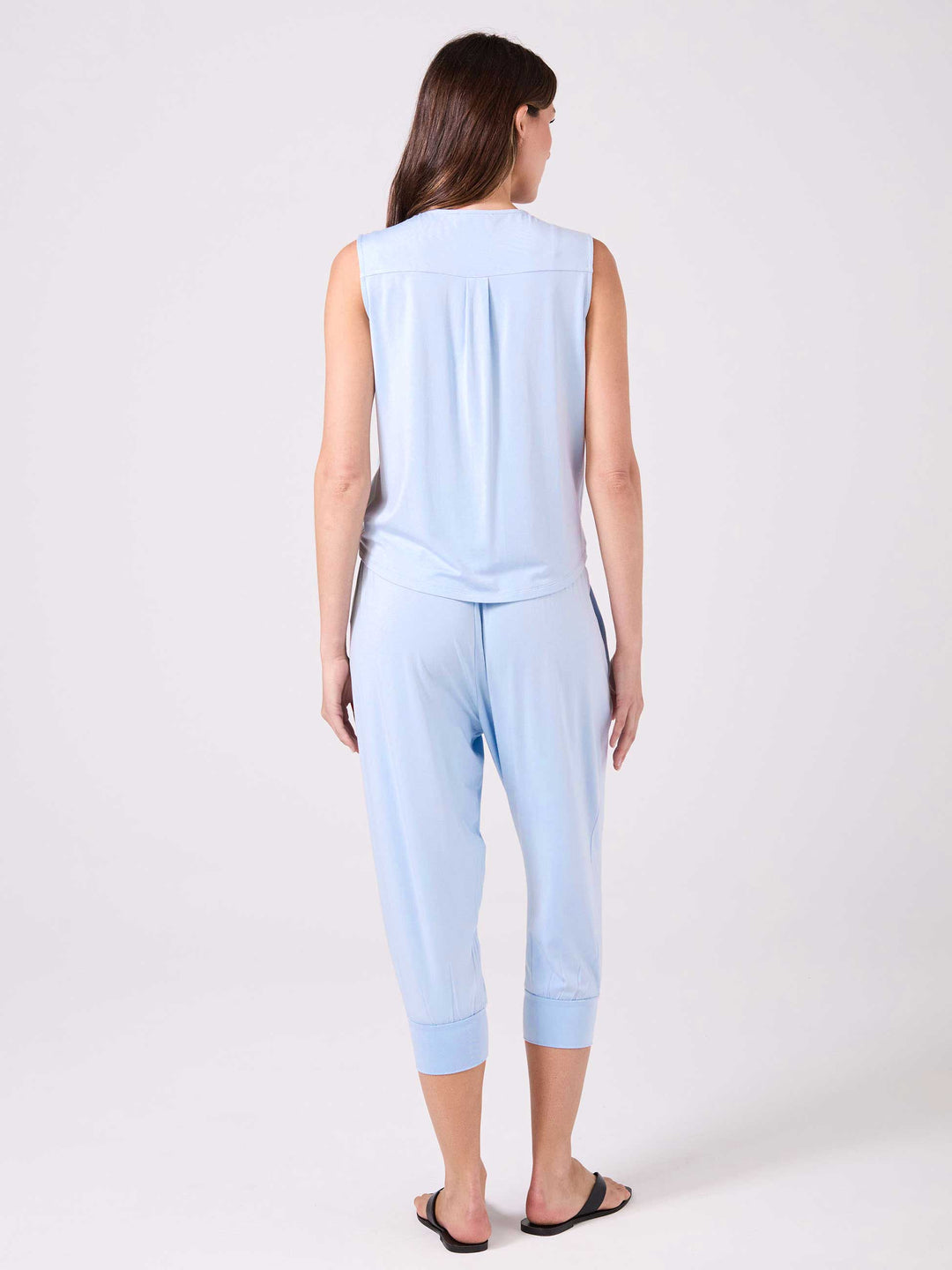 Nomad Modal 7/8 relax Pant  - Cashmere Blue