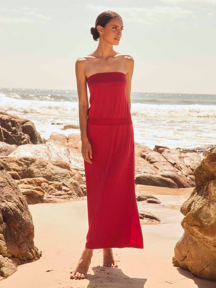 Byron Dress - Cherry