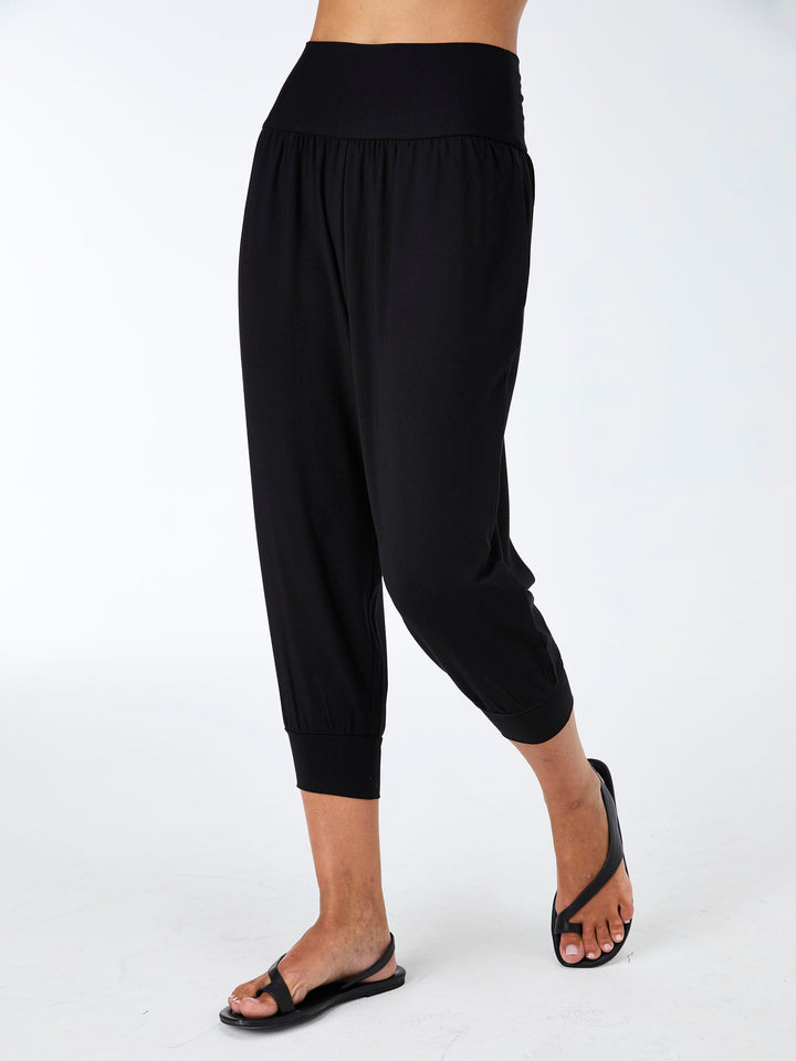 Nomad Modal 7/8 Relax Pant  - Black