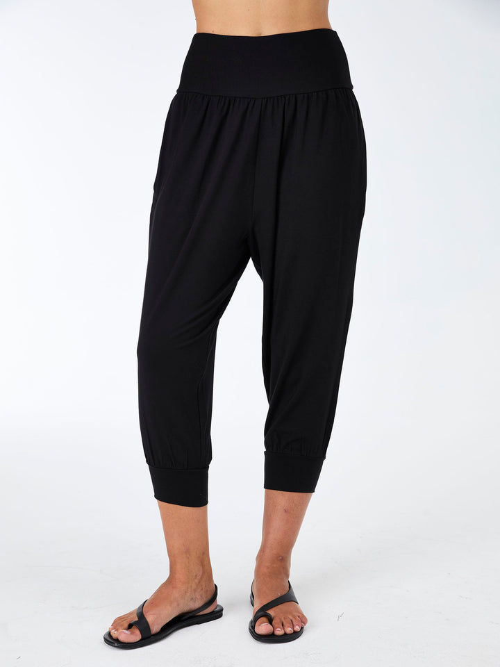 Nomad Modal 7/8 Relax Pant  - Black