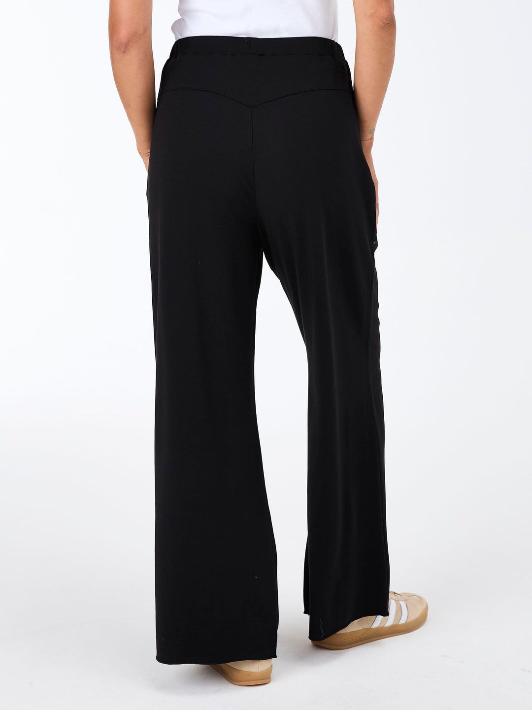 French Terry Yin Sweat Pant - Black