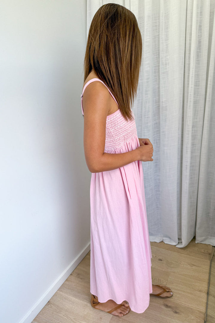 Ellie Dress - Pale Pink
