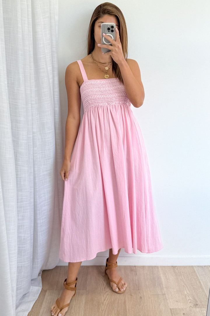 Ellie Dress - Pale Pink